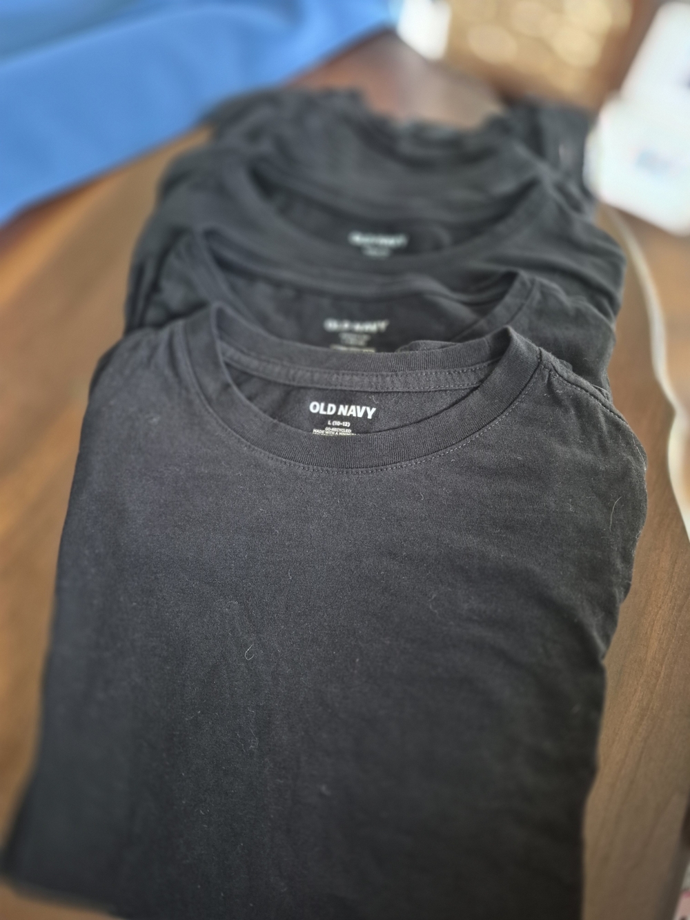 5 Old Navy girls Black Short Sleeve Crew Neck Tee